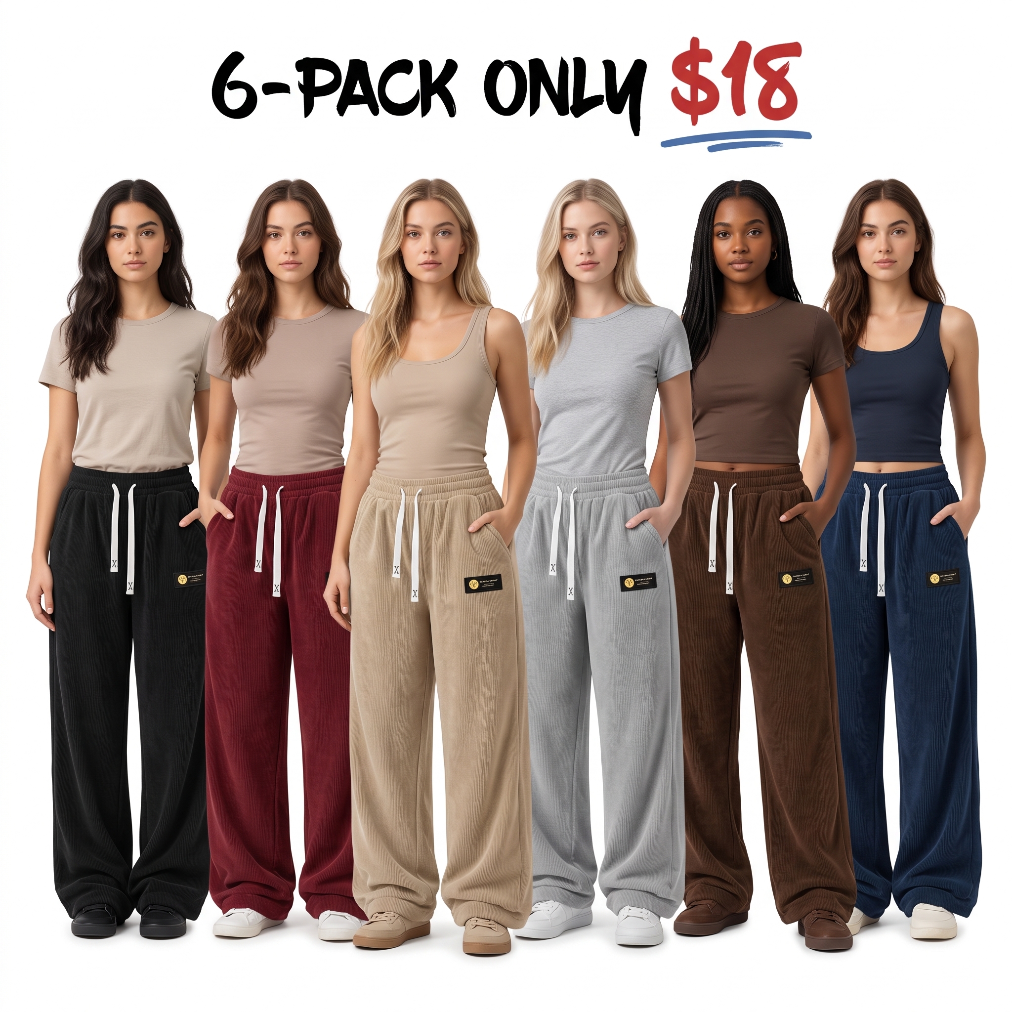 Women’s Corduroy Relaxed Drawstring Pants