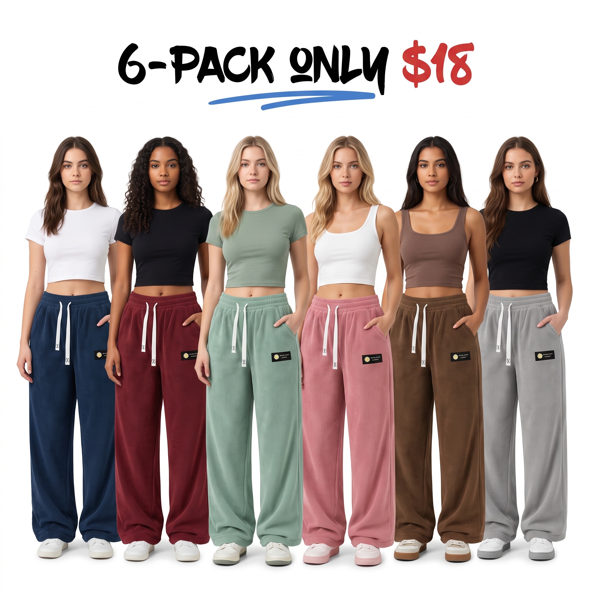 Women’s Corduroy Relaxed Drawstring Pants