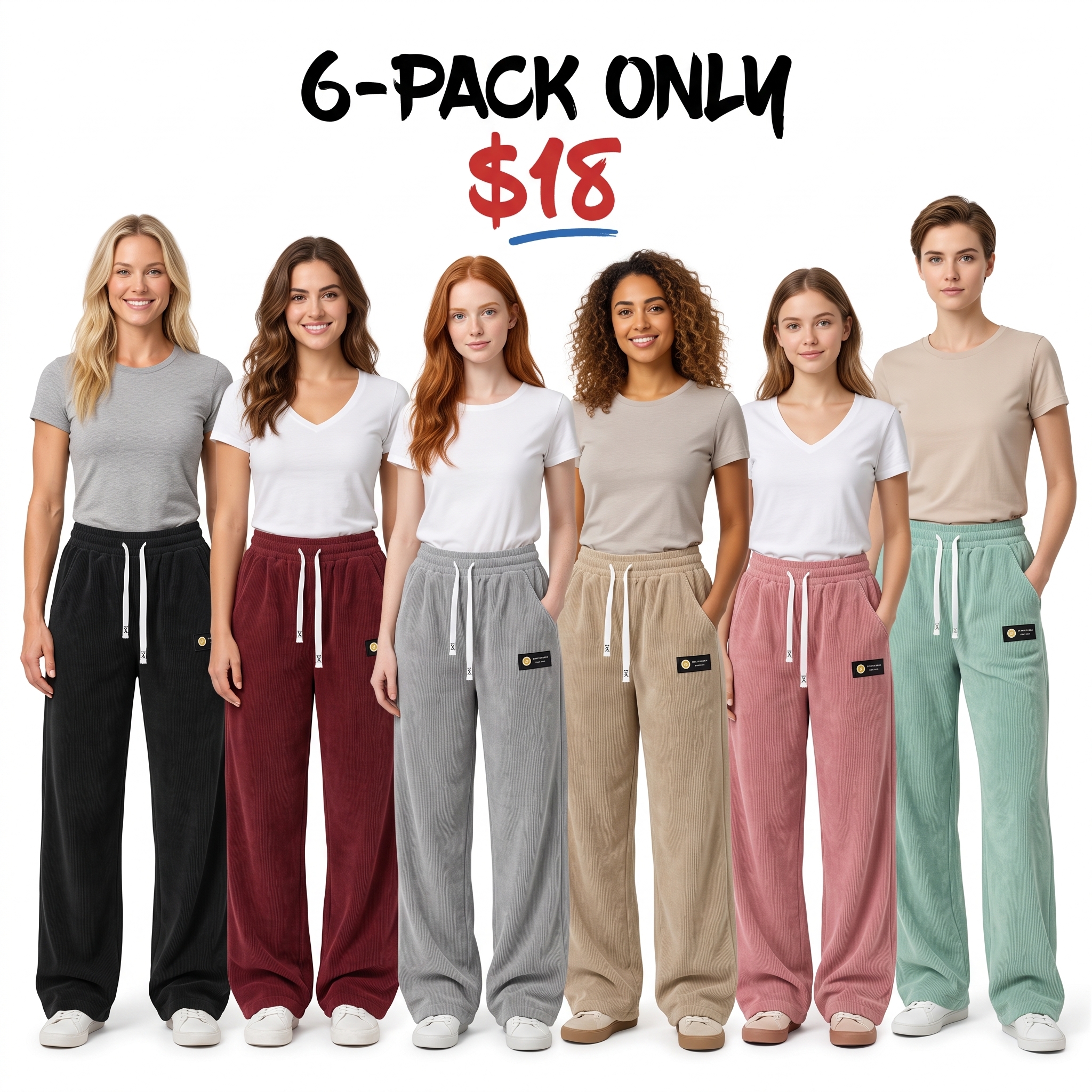 Women’s Corduroy Relaxed Drawstring Pants