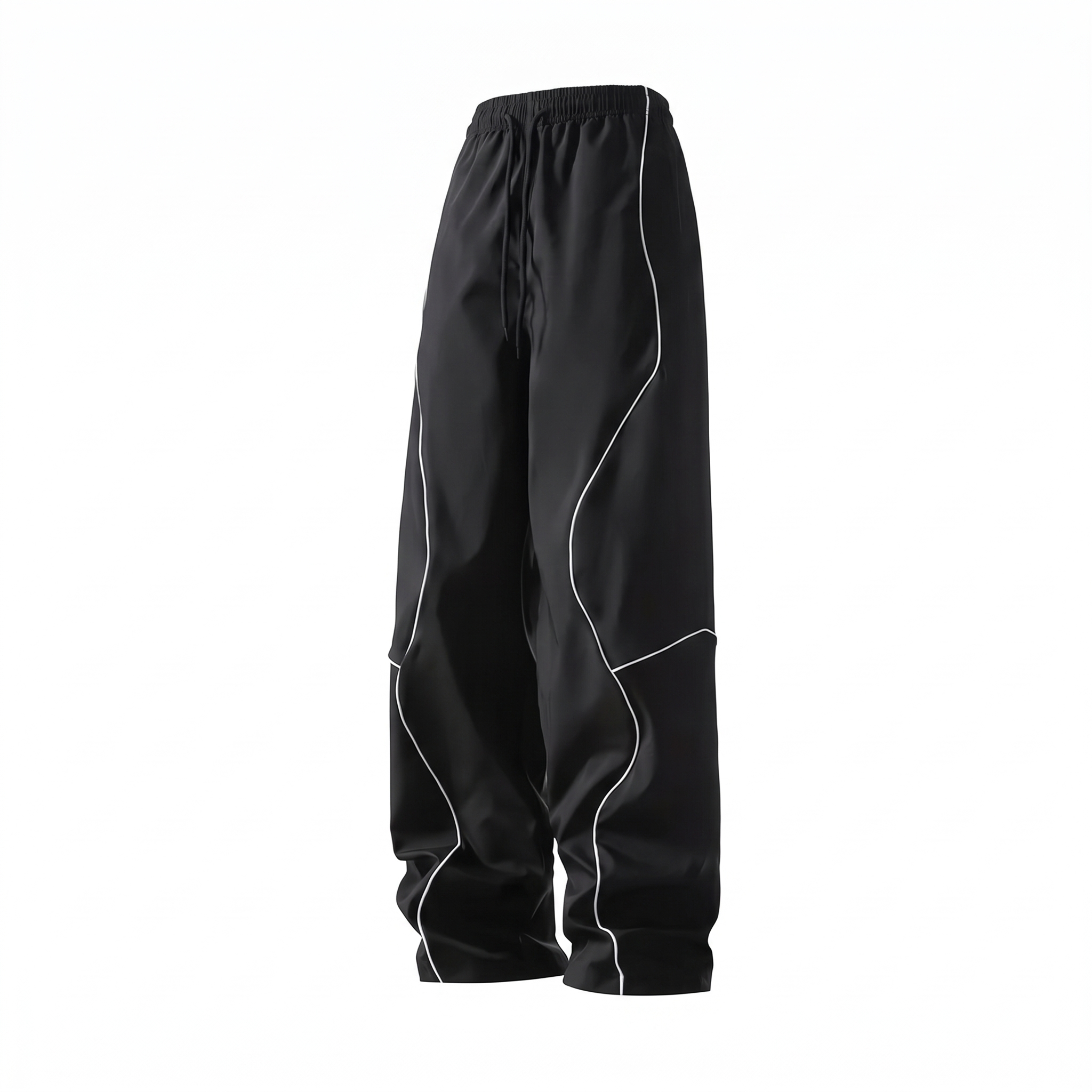 Men's Lightweight Striped Casual Pants – Relaxed Fit