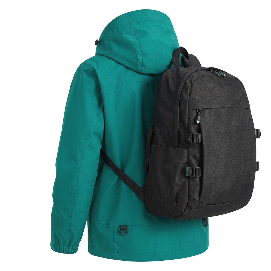 Unisex Waterproof Windproof Hooded Outdoor Jacket