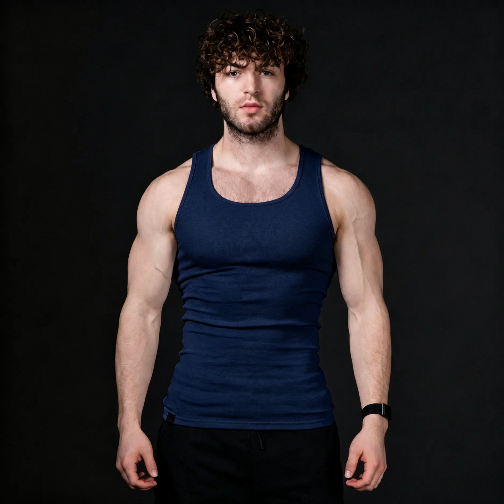 Men’s Ribbed Athletic Tank Top