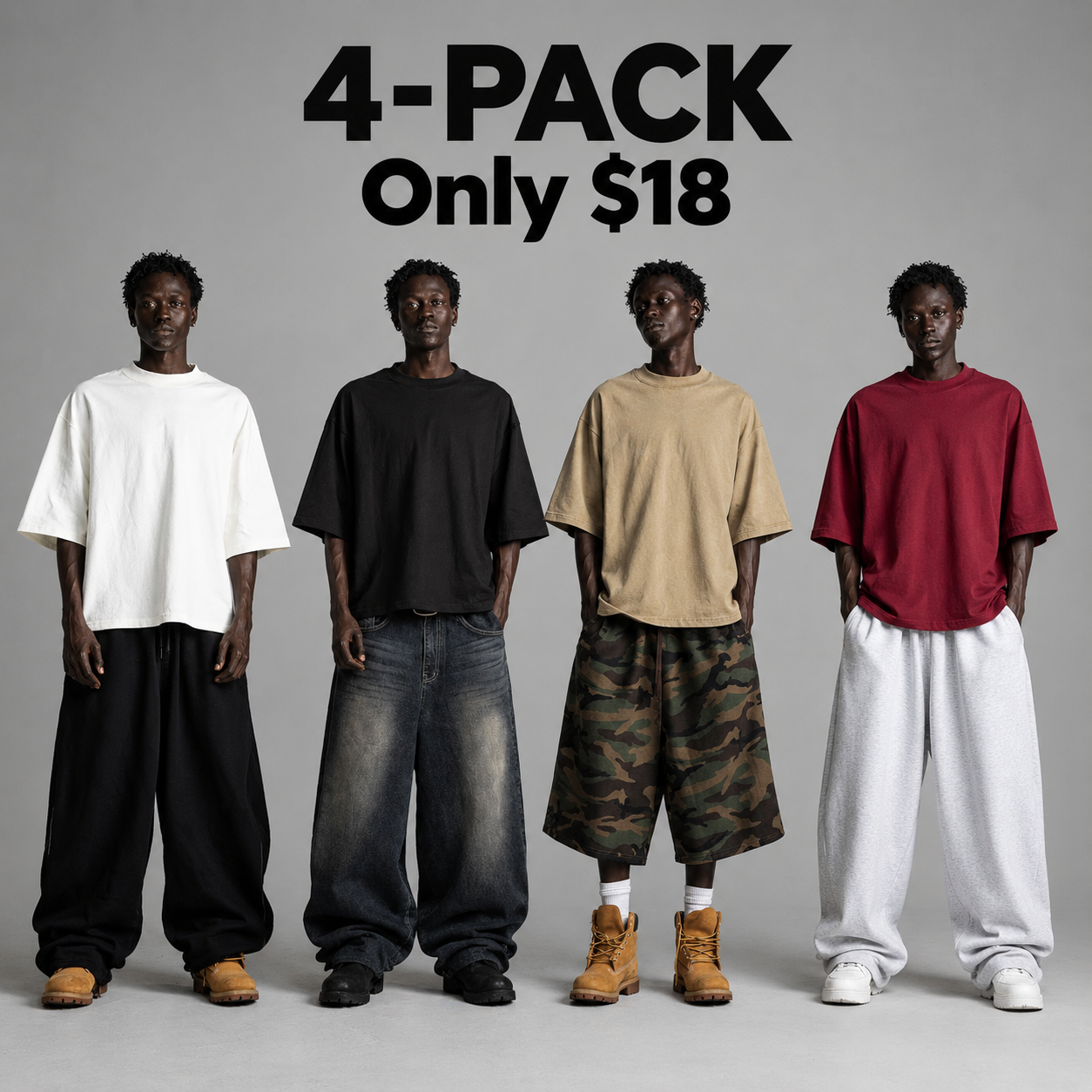 Heavyweight Oversized Short Sleeve Casual Streetwear Top Tshirt Cotton Cropped  