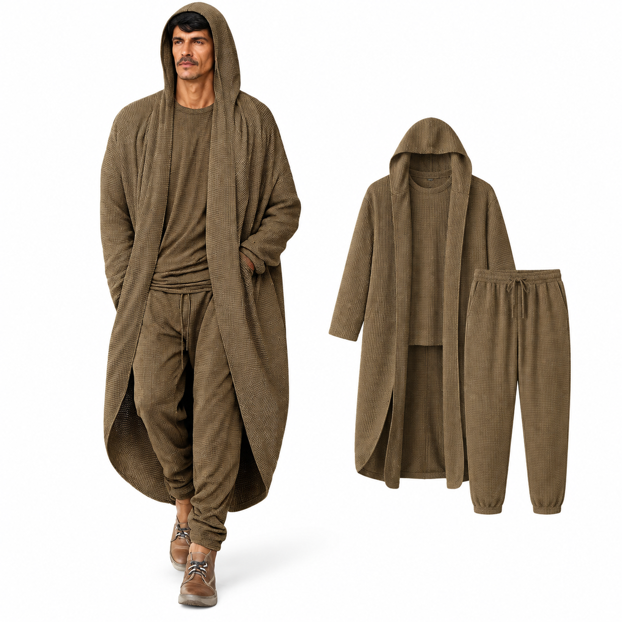 Men’s 3-Piece Casual Loungewear Set