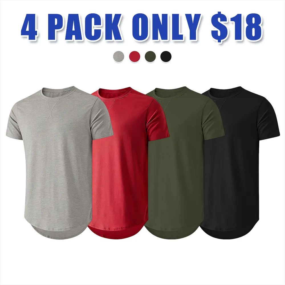 Men's Pure Cotton Trendy Hip-Hop Style T-Shirt