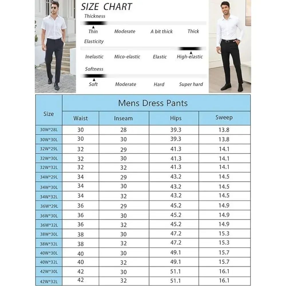Men's Stretch Dress Pants