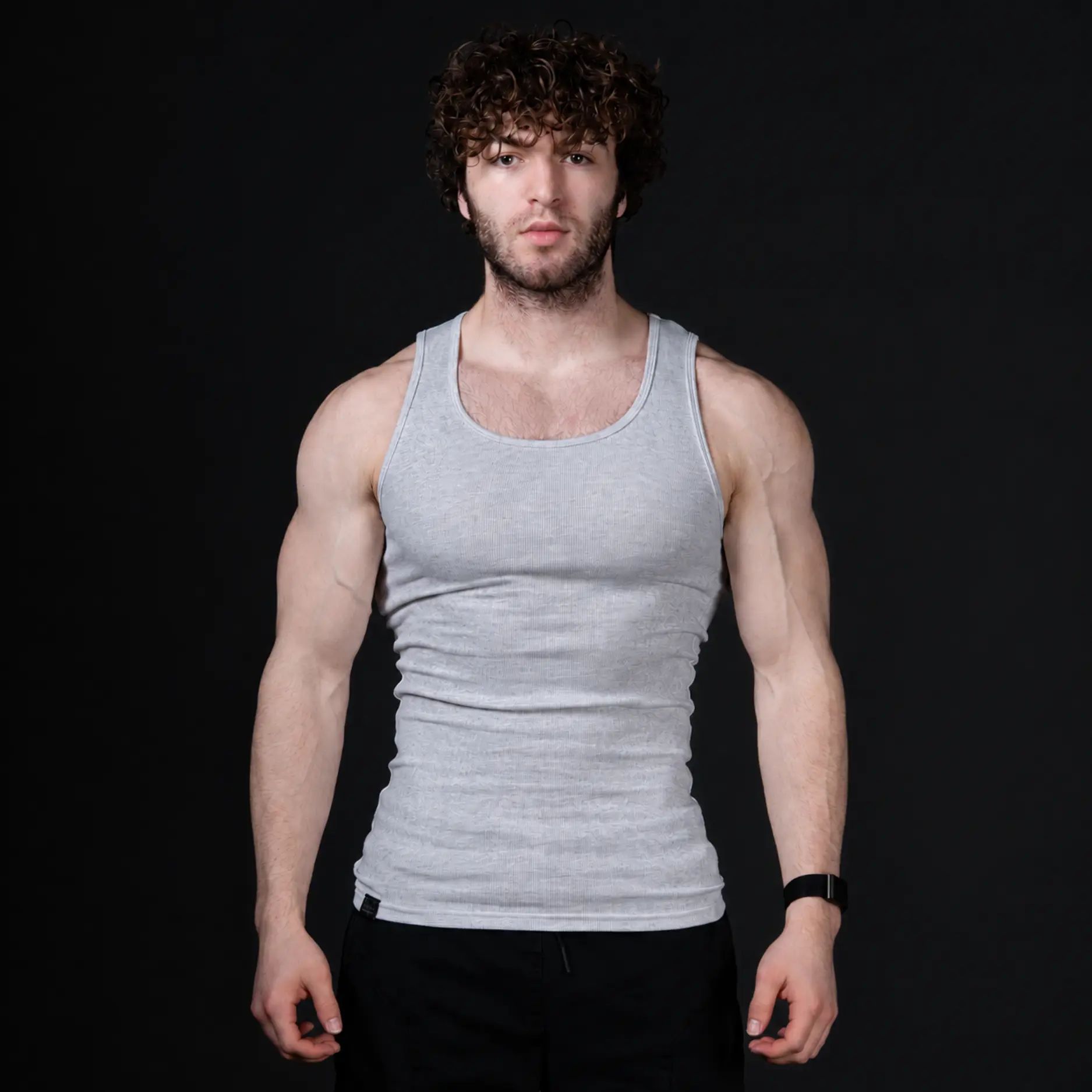Men’s Ribbed Athletic Tank Top
