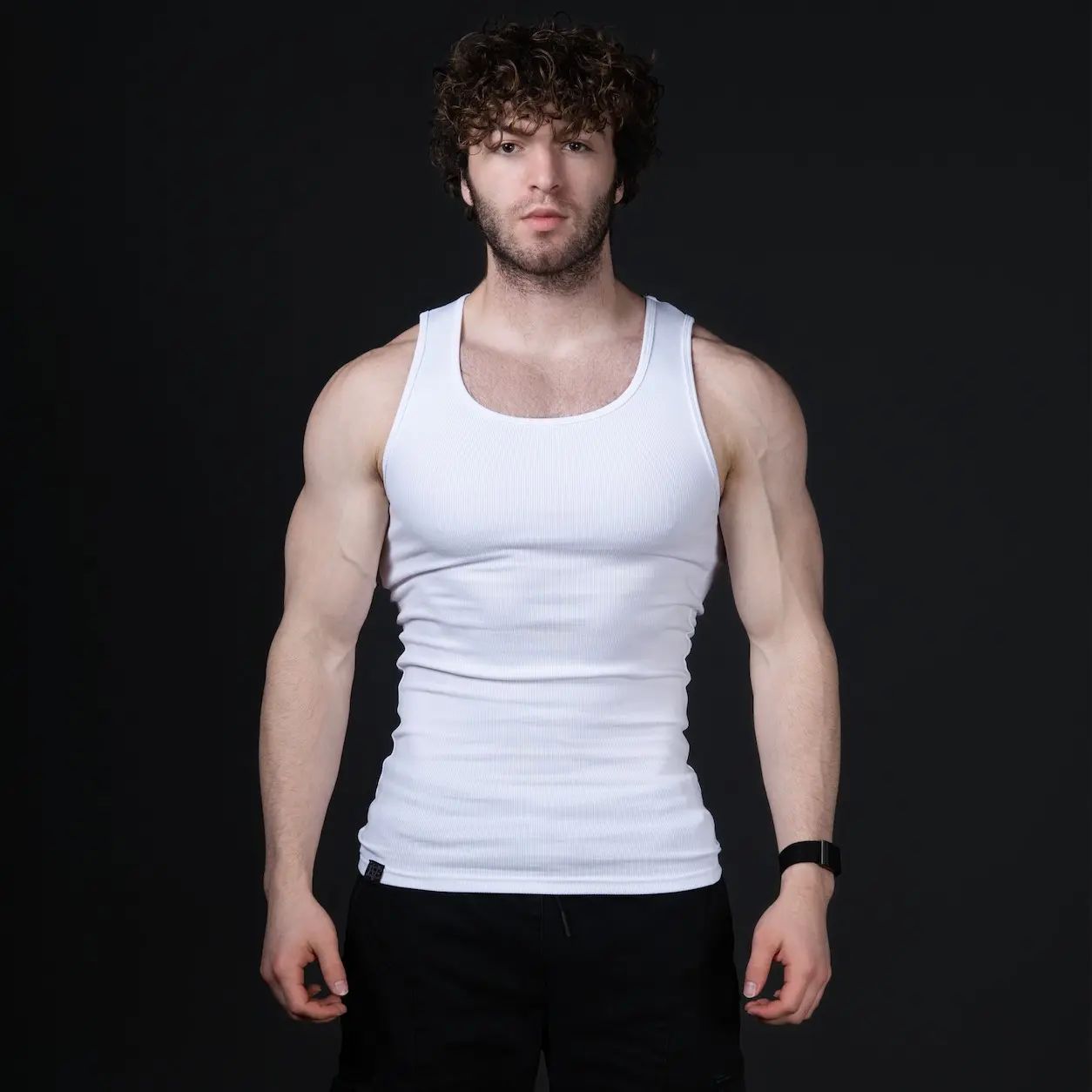 Men’s Ribbed Athletic Tank Top