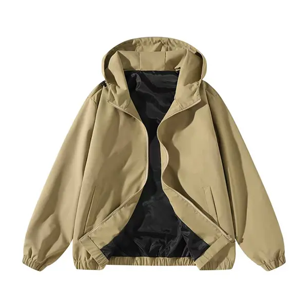 Unisex Lightweight Windproof Hooded Jacket