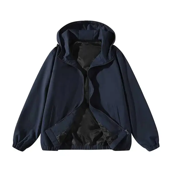 Unisex Lightweight Windproof Hooded Jacket