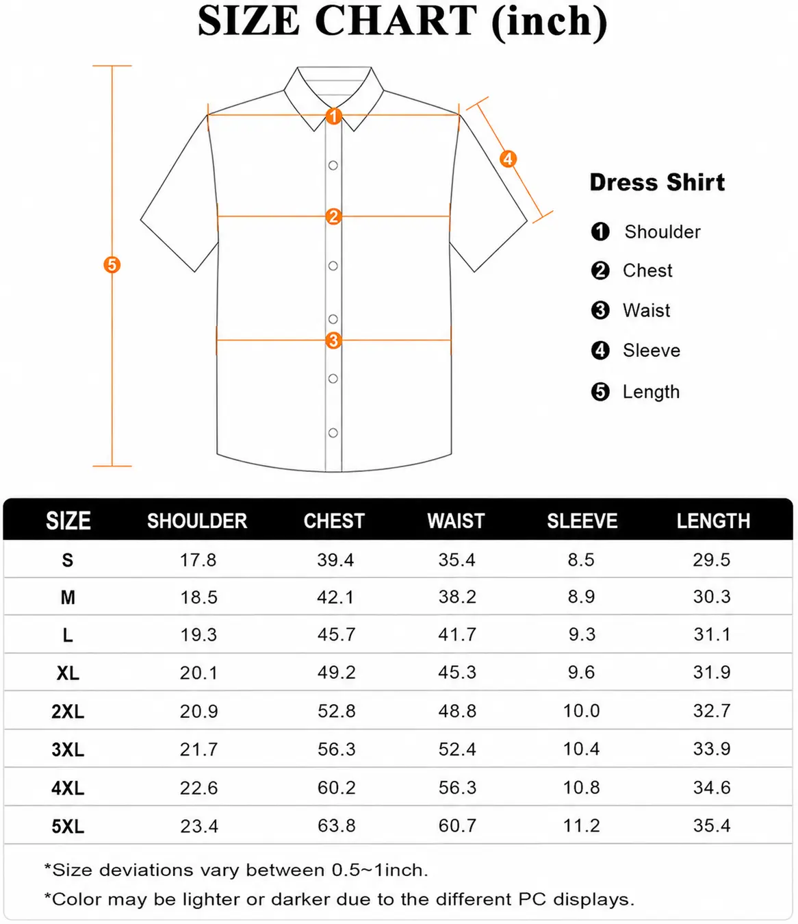 Fabricflora Men’s Stretch Slim-Fit Short Sleeve Shirt