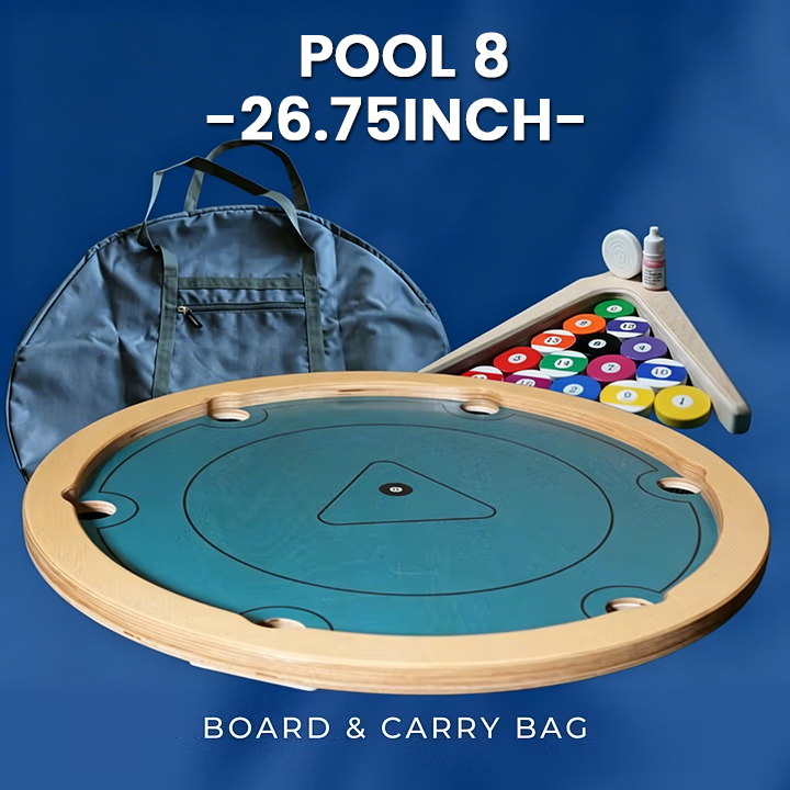 Onefaceu Handcrafted Pool 8 Tabletop Game