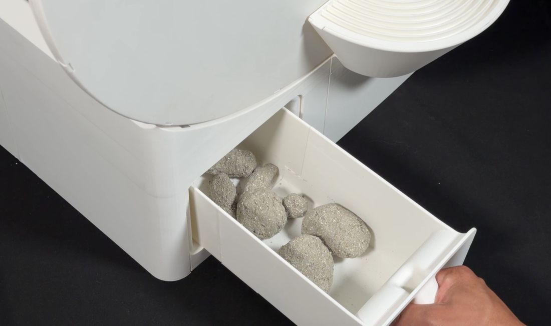 Open Top Self-Cleaning Cat Litter Box
