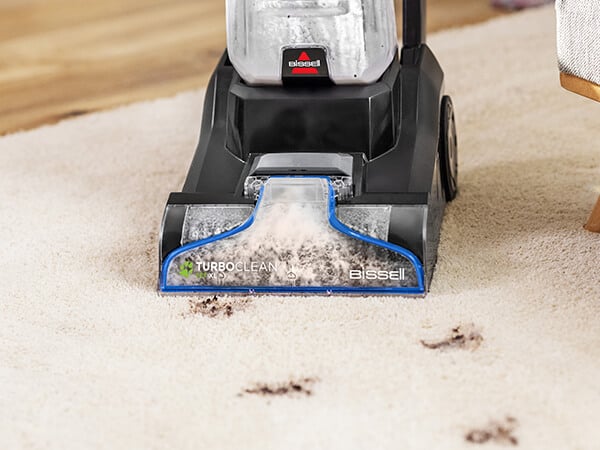 4-row DeepReach PowerBrush cleaning carpet