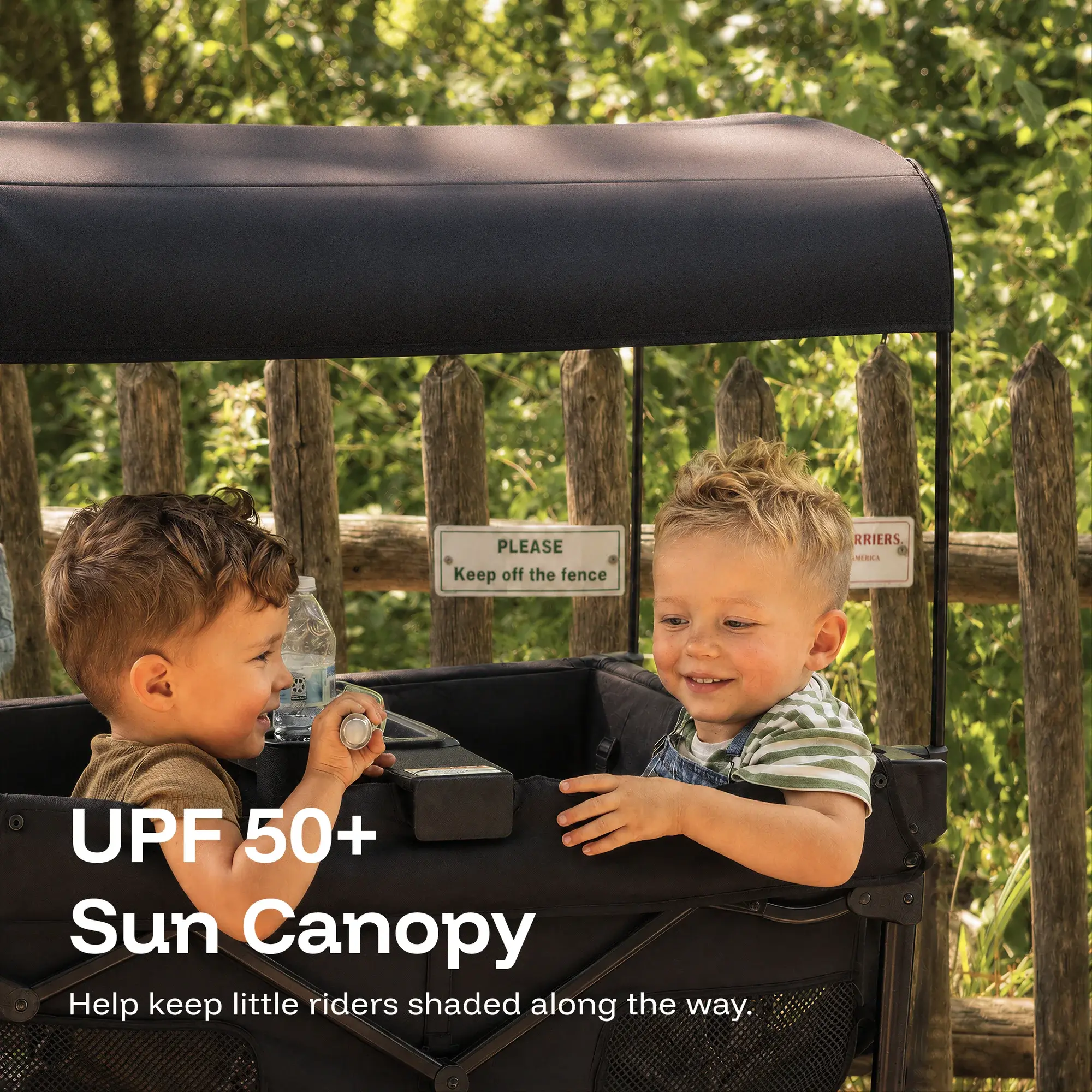 HARPPA Baby Stroller Wagon 4-Seater Folding