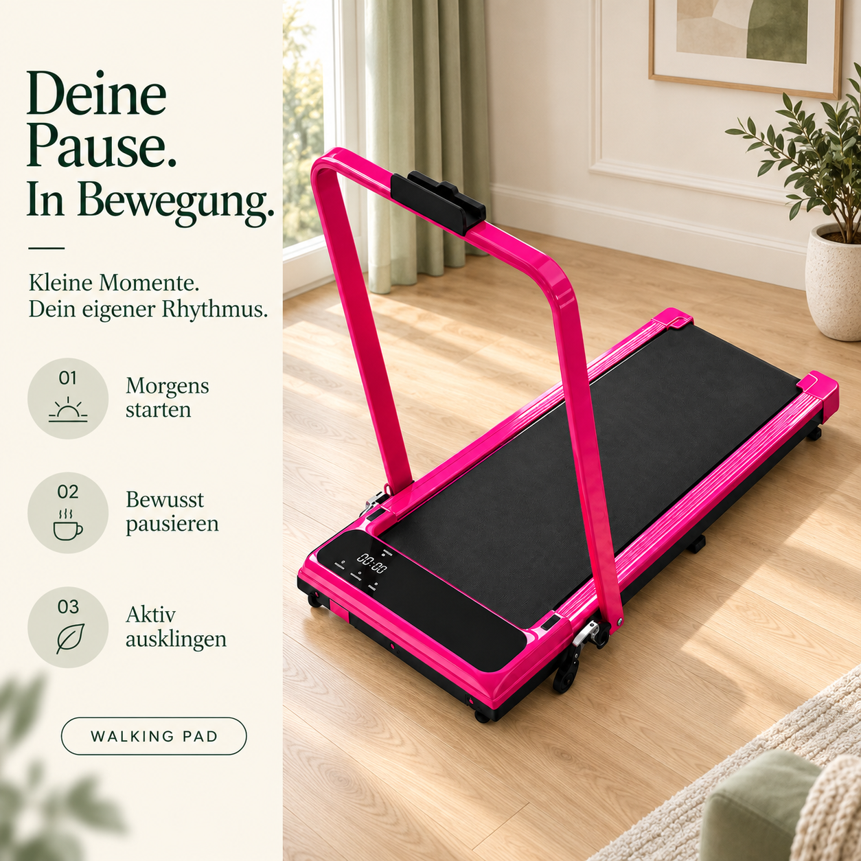 Deine Pause in Bewegung – Walking Pad im Alltag