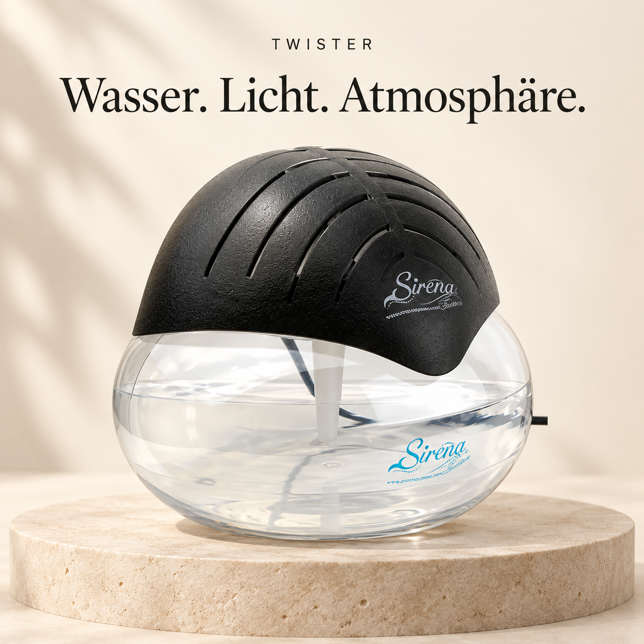 Sirena Twister Black Original Air Purifier