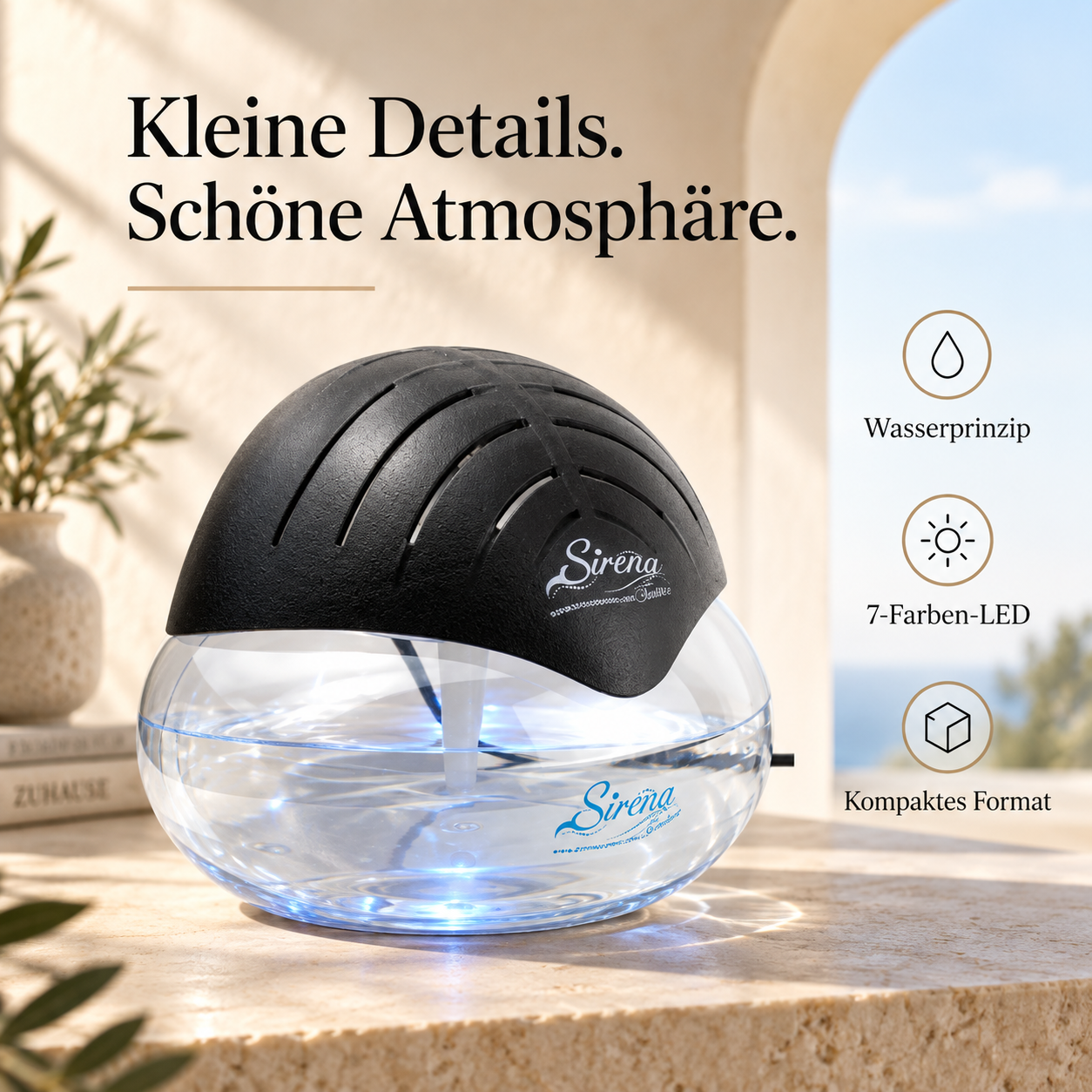 Sirena Twister Black Original Air Purifier