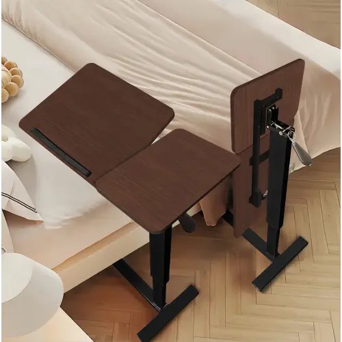  UPGRADED Overbed Mobile Rolling Computer Desk