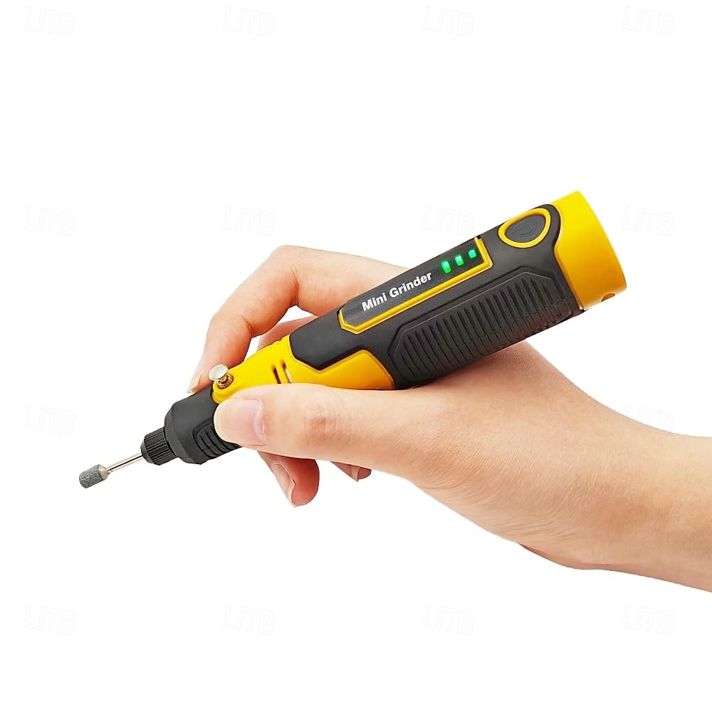 Mini Electric Grinder Pen, 3 Adjustable Speeds, USB Rechargeable, Jade Carving Tool Kit for Wood, Metal, Glass, Engraving, Polishing and DIY with 57 2026 - $54.99 –P1