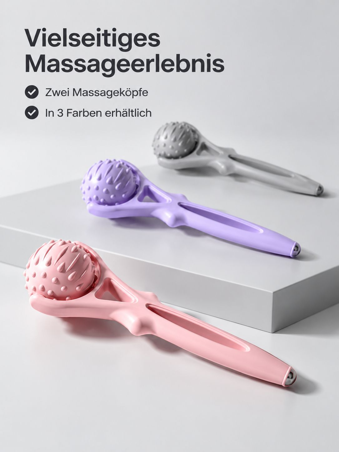 Multifunktionales Handmassagegerät
