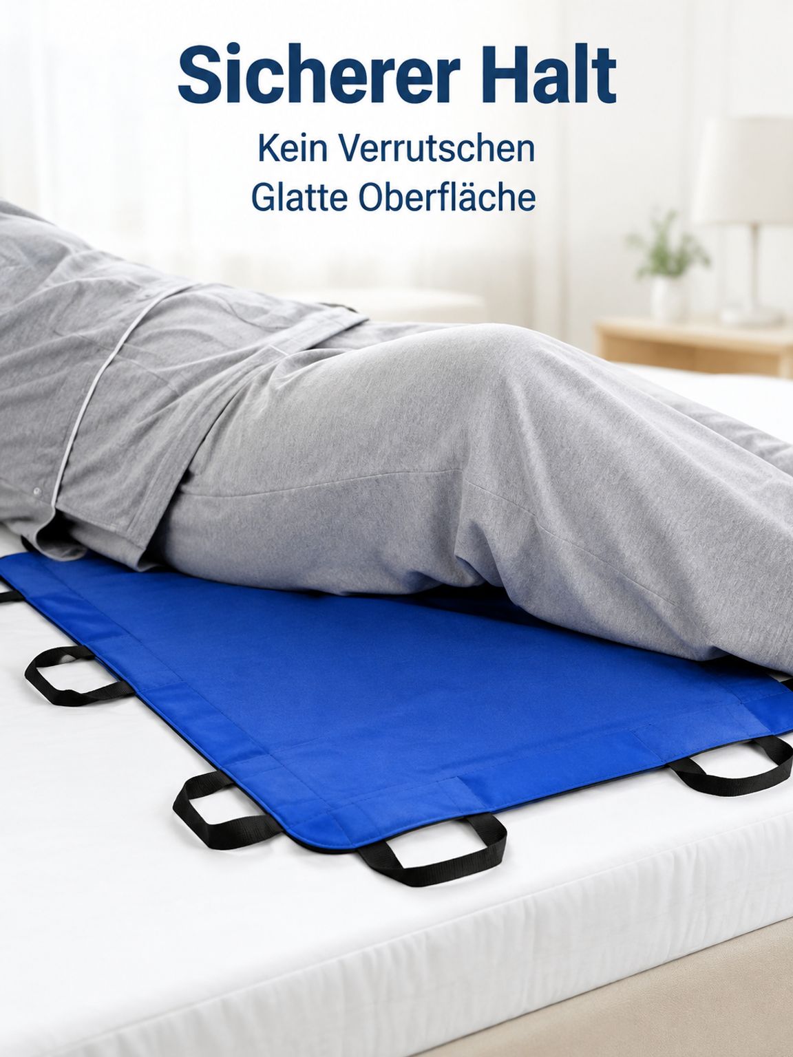 Drehbare Bettlakenbezüge für mobilitätseingeschränkte ältere Menschen