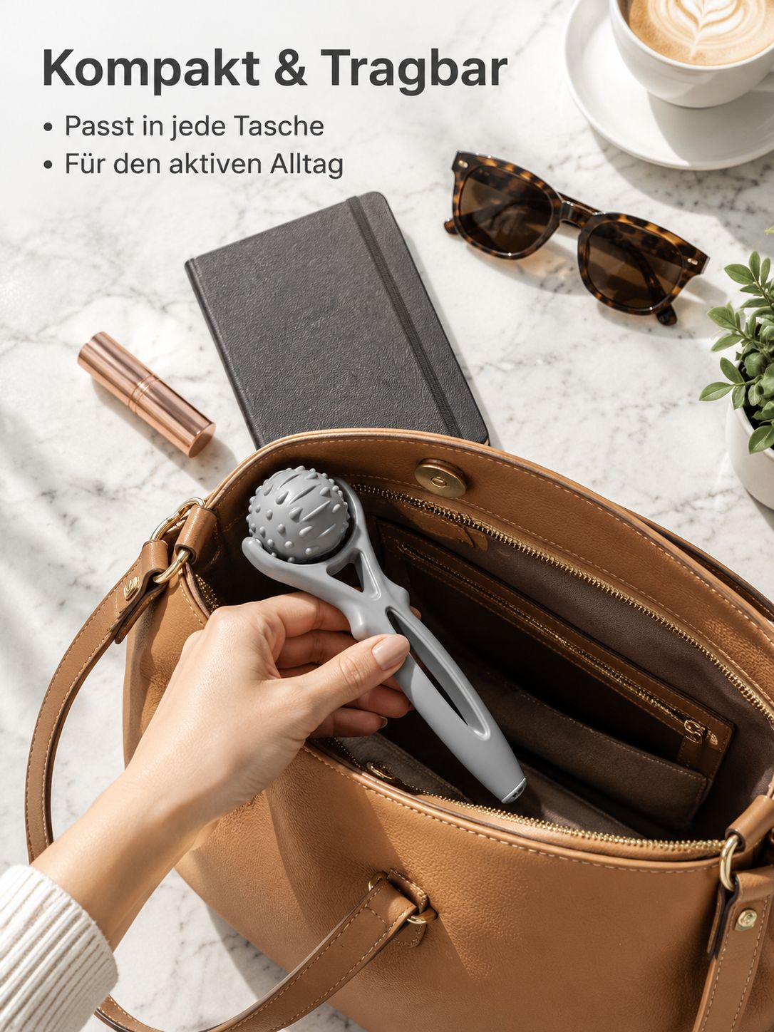 Multifunktionales Handmassagegerät