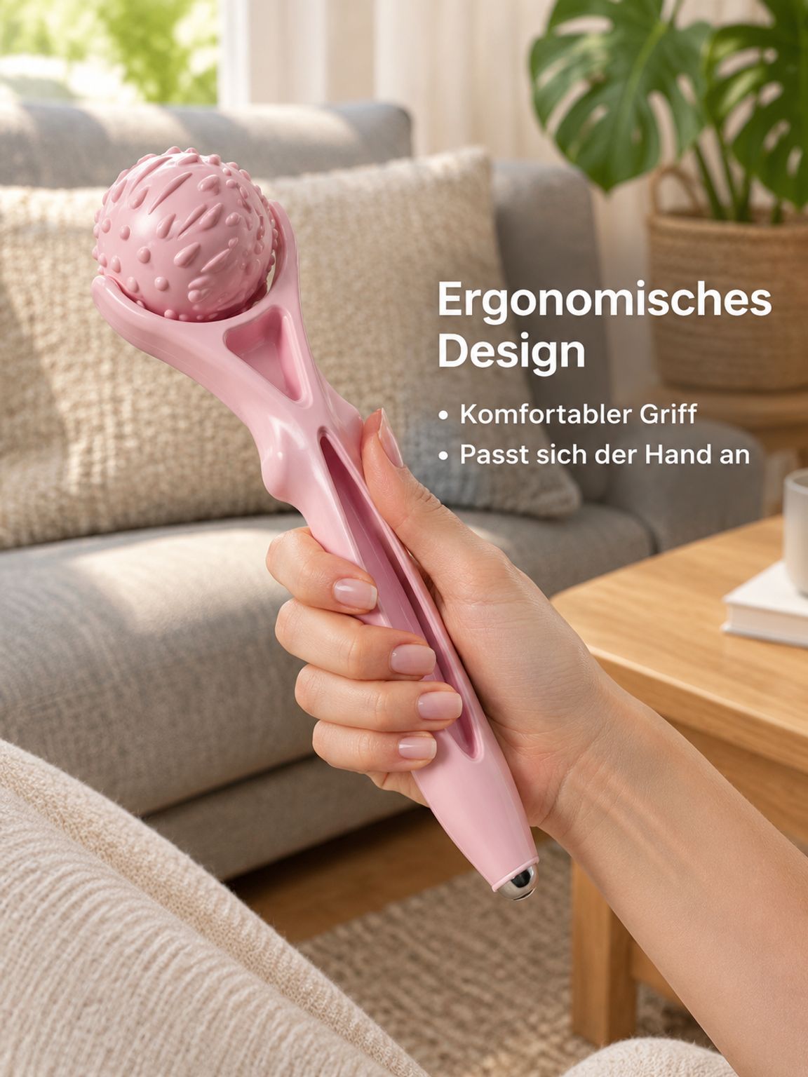 Multifunktionales Handmassagegerät