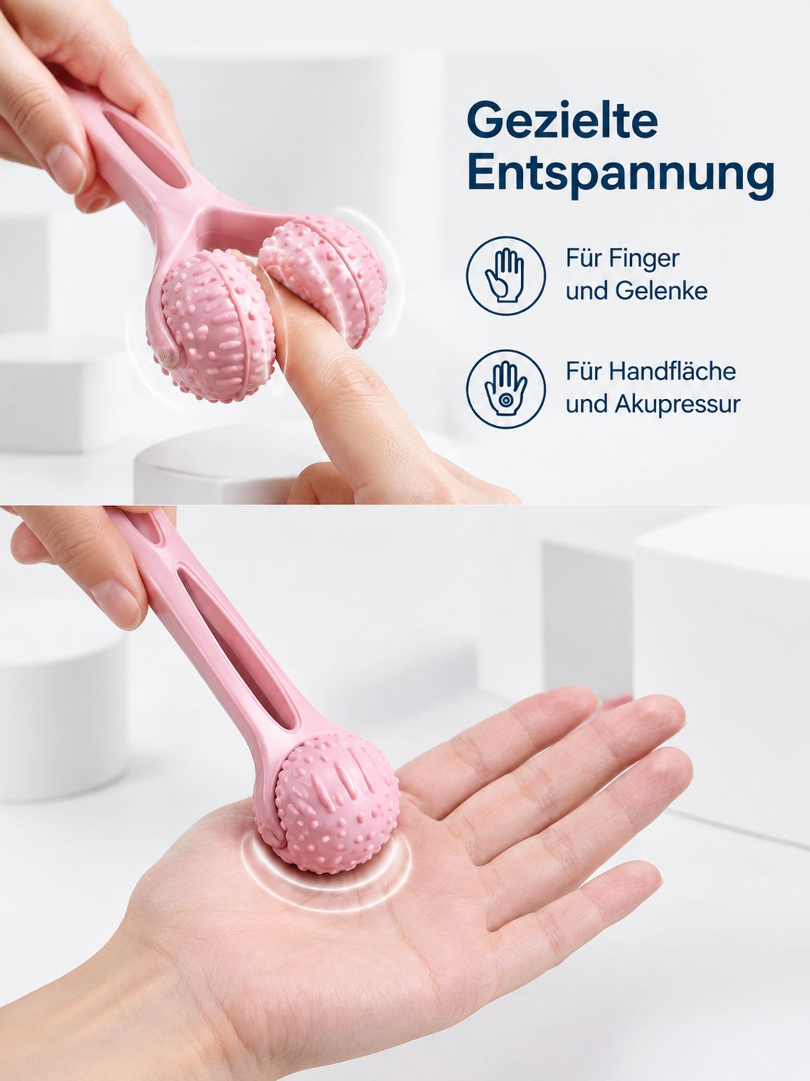 Multifunktionales Handmassagegerät
