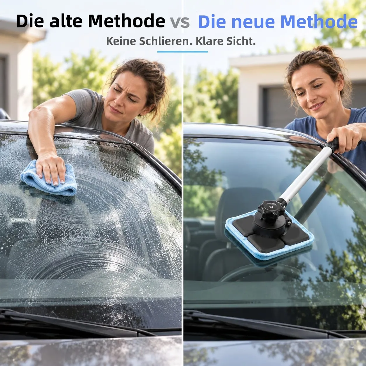 🔥Letzter Tag 50% Rabatt – Magnetischer Doppel-Scheibenreiniger für das Auto🚗💦