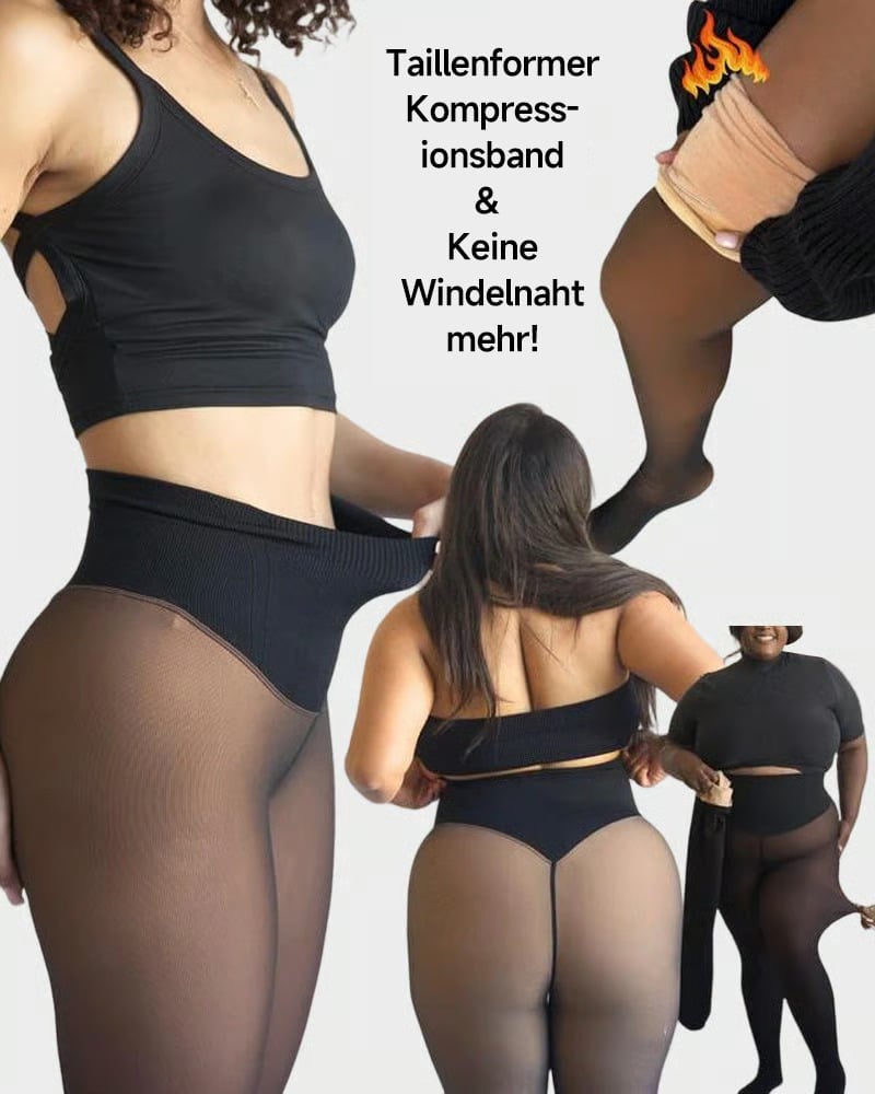 ❄️ NEU 2026 | Figurformende Thermo-Leggings mit Fleece-Futter – Nahtloser Look