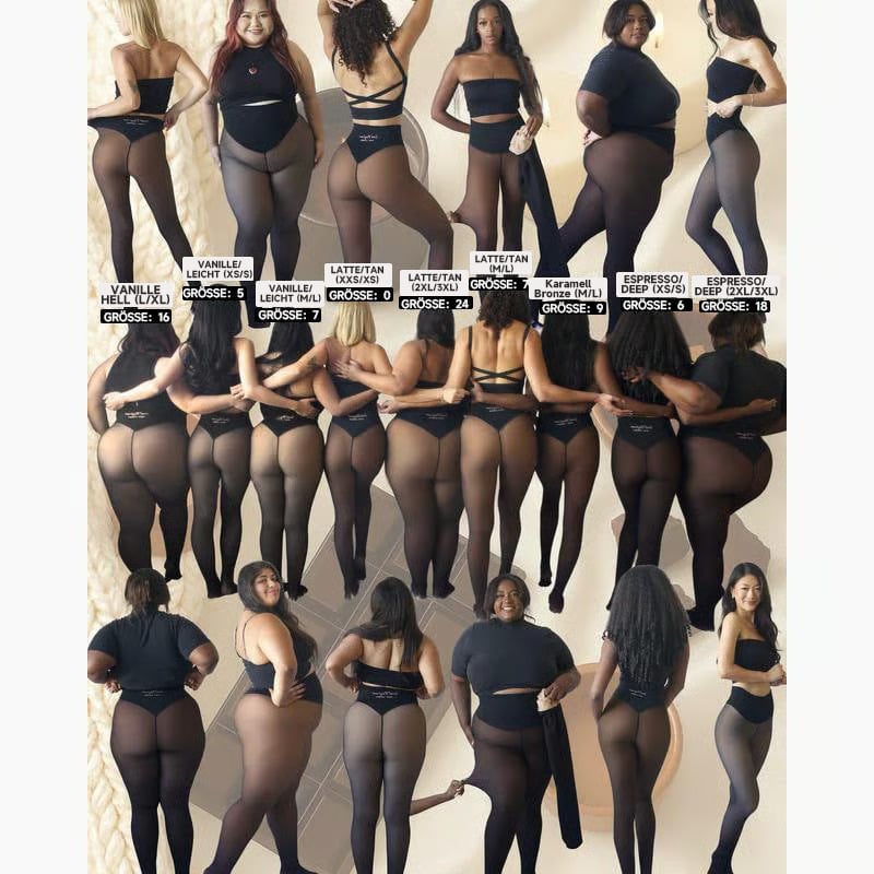 ❄️ NEU 2026 | Figurformende Thermo-Leggings mit Fleece-Futter – Nahtloser Look