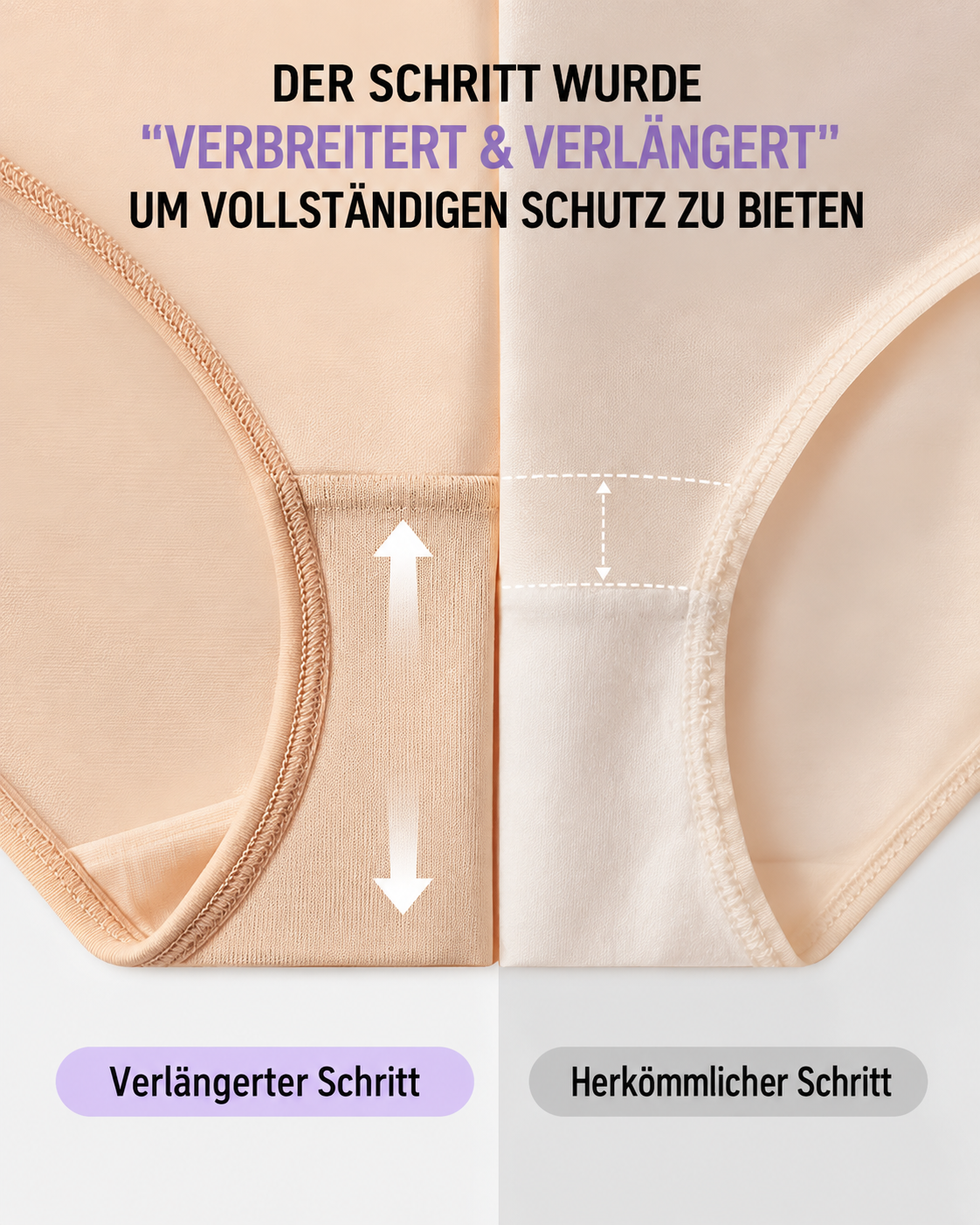 🎀4er-Pack (kostenloser Versand)  Taillenhoher Shaping-Slip