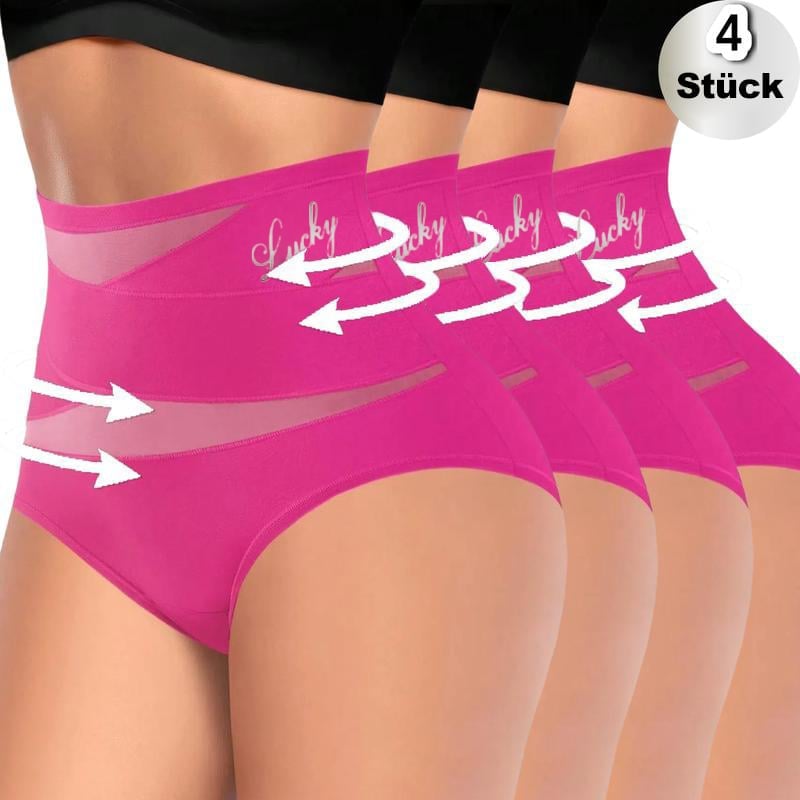 🎀4er-Pack (kostenloser Versand)  Taillenhoher Shaping-Slip