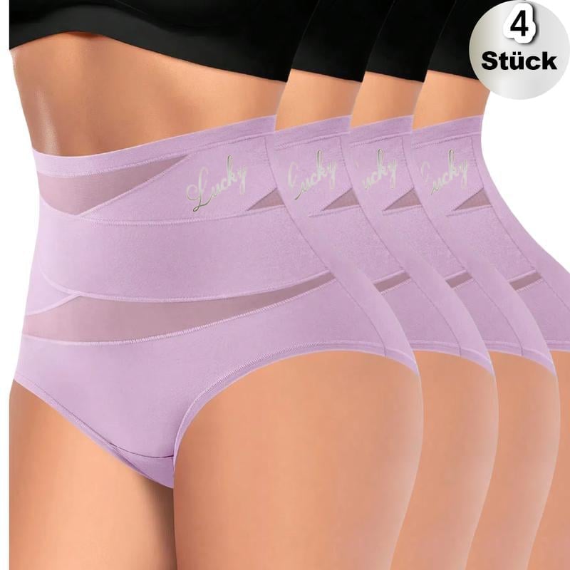 🎀4er-Pack (kostenloser Versand)  Taillenhoher Shaping-Slip