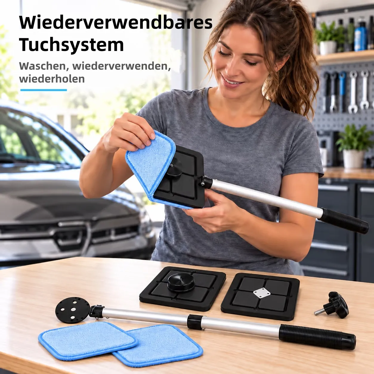 🔥Letzter Tag 50% Rabatt – Magnetischer Doppel-Scheibenreiniger für das Auto🚗💦