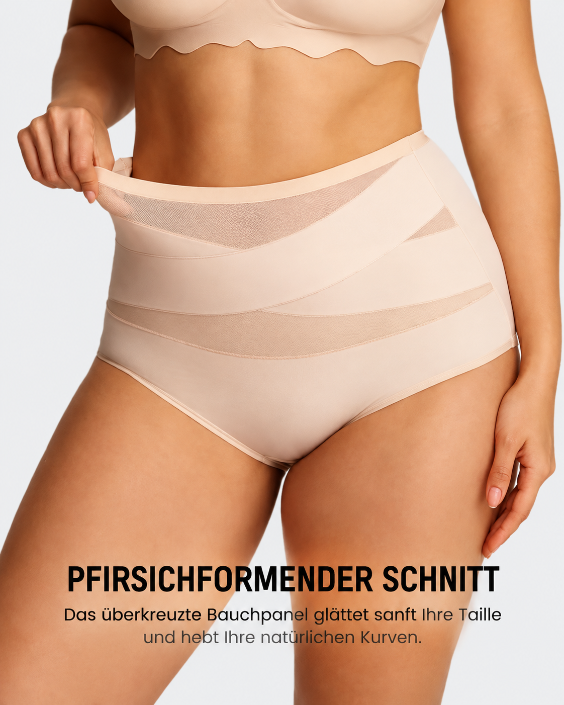 🎀4er-Pack (kostenloser Versand)  Taillenhoher Shaping-Slip
