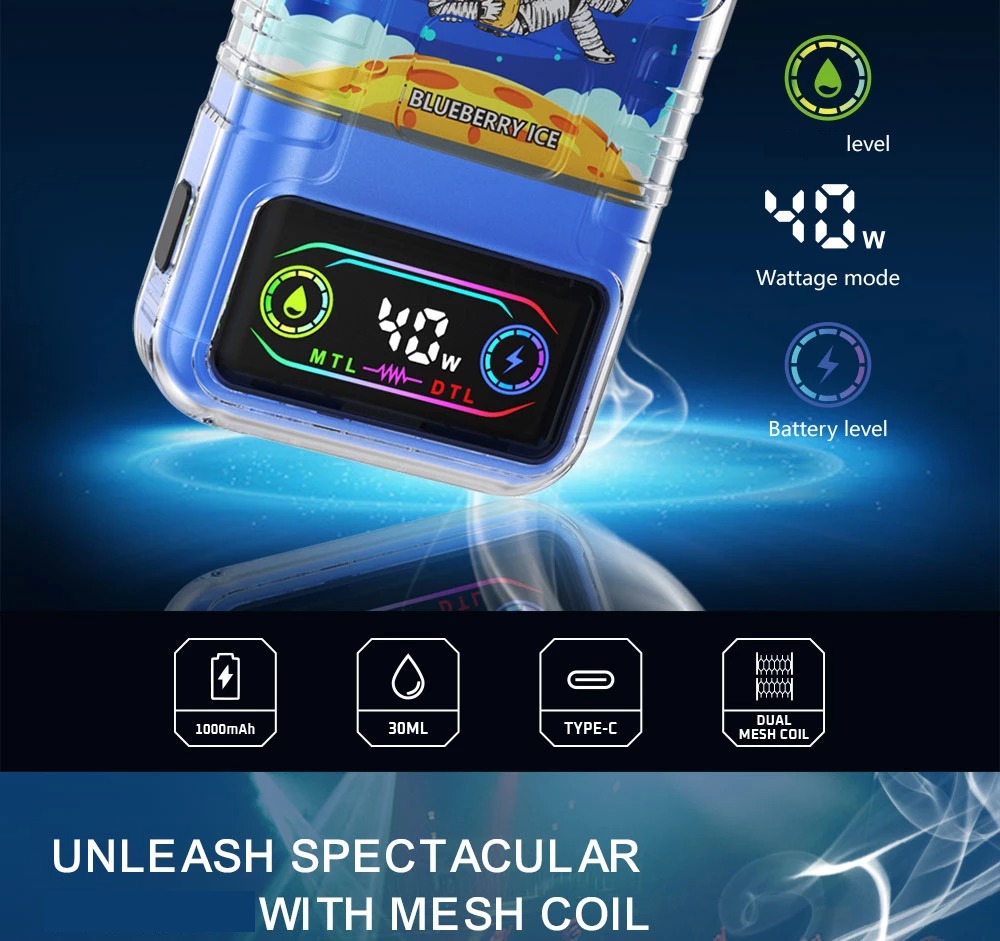 ATVS 30000 Puffs Dual Mesh High Capacity Wholesale Europe