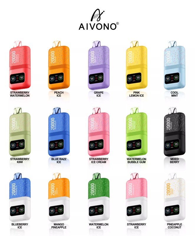 AIVONO 20000 Puffs Dual Mesh Rechargeable Disposable Vapes Wholesale