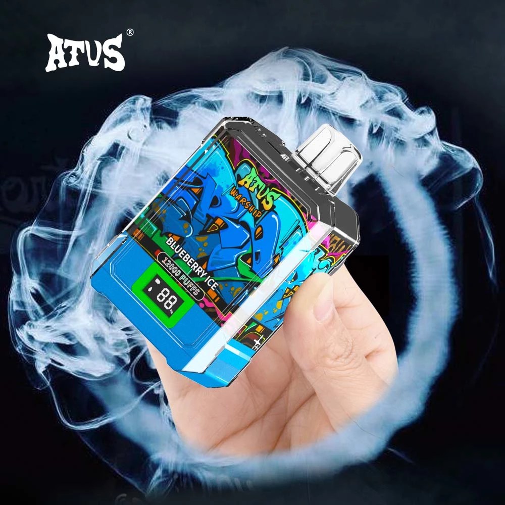 Atvs Warship 12000 Puffs 5% Low Nicotine Bulk Buy Rechargeable Disposable Vapes Pen Wholesale