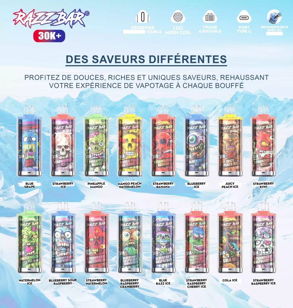 RAZZ BAR 30K Disposable Vape European Warehouse