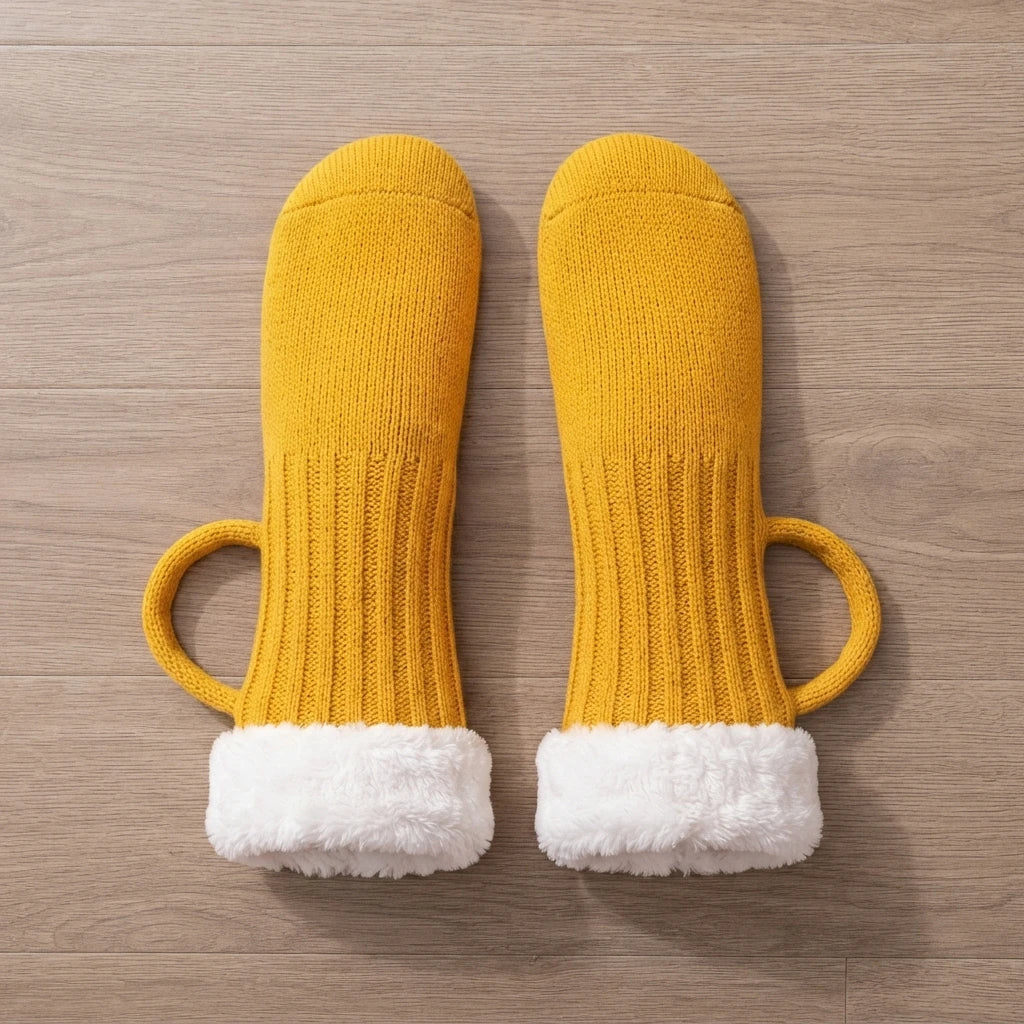 BrewBoot Mug Socks – Soft Warmth for Every Brew