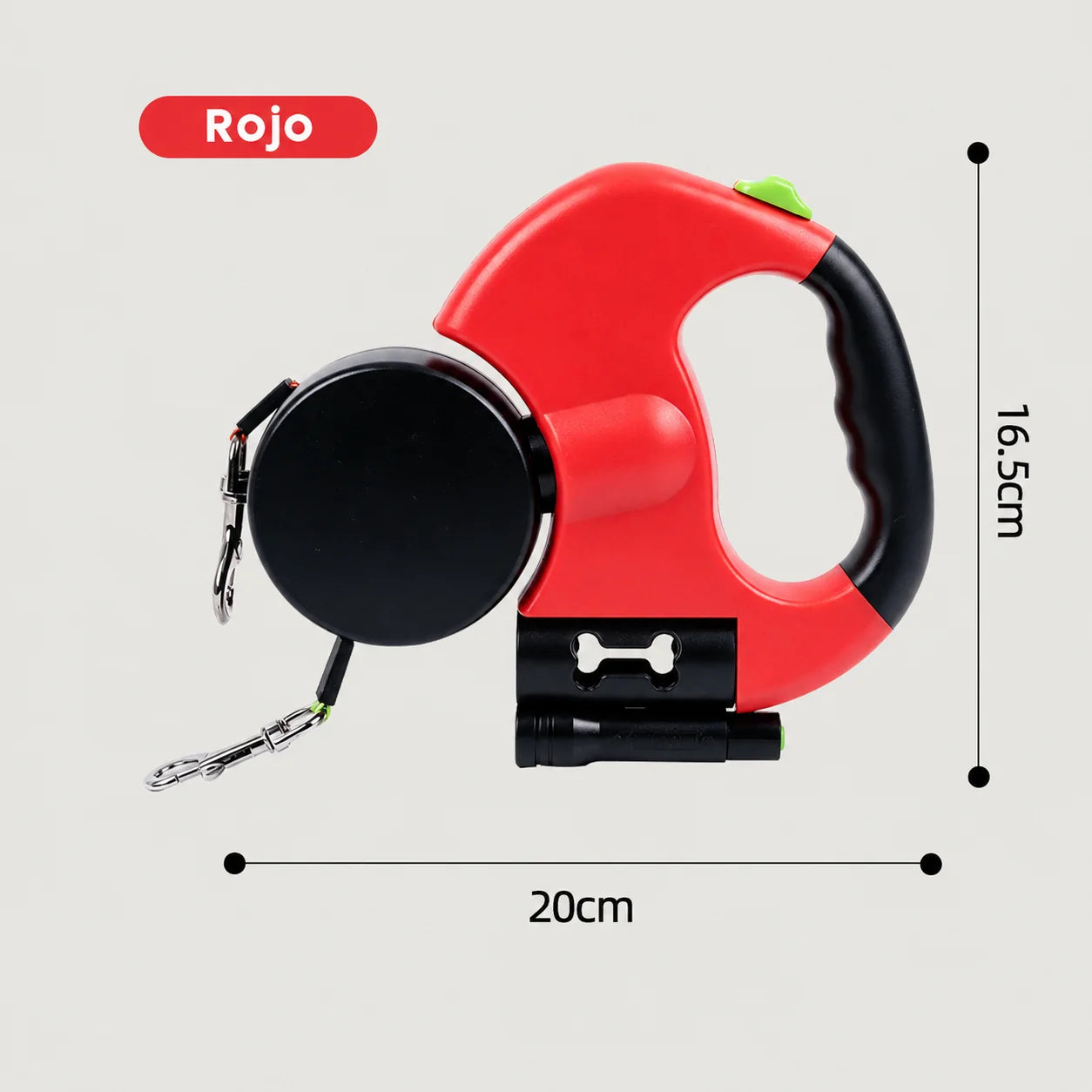 — Dual Retractable Dog Leash for 2 Dogs