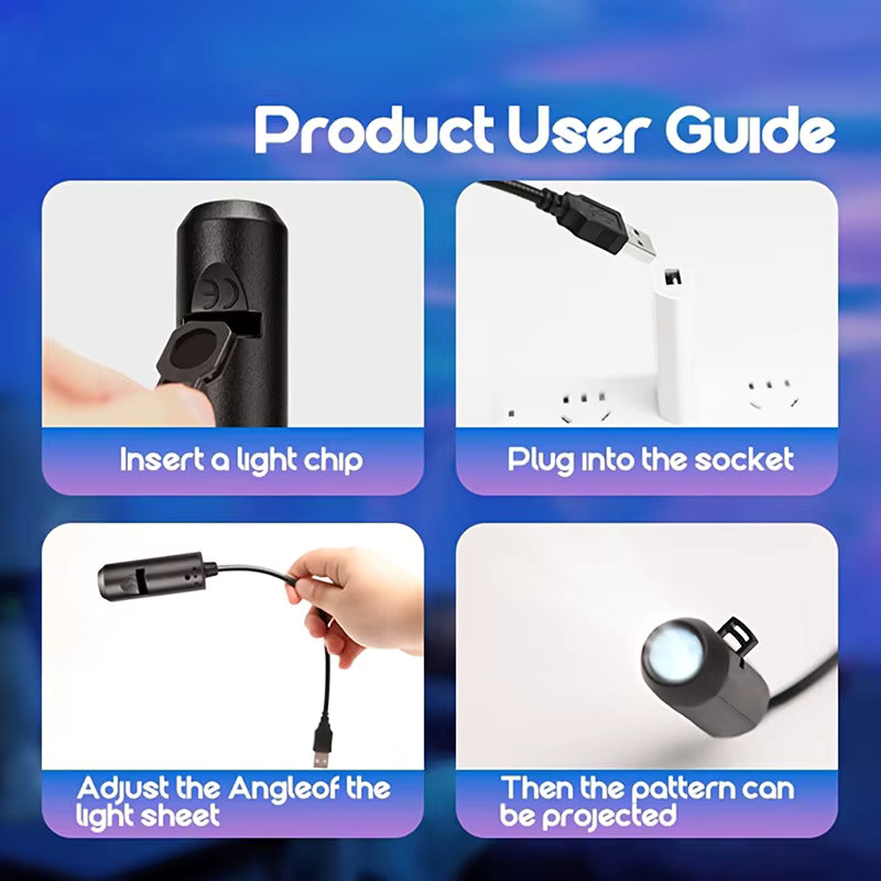✨ Plug-and-Play HD Star Projecto