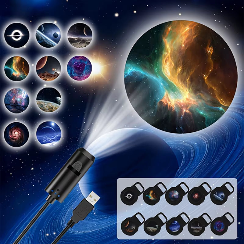 ✨ Plug-and-Play HD Star Projecto