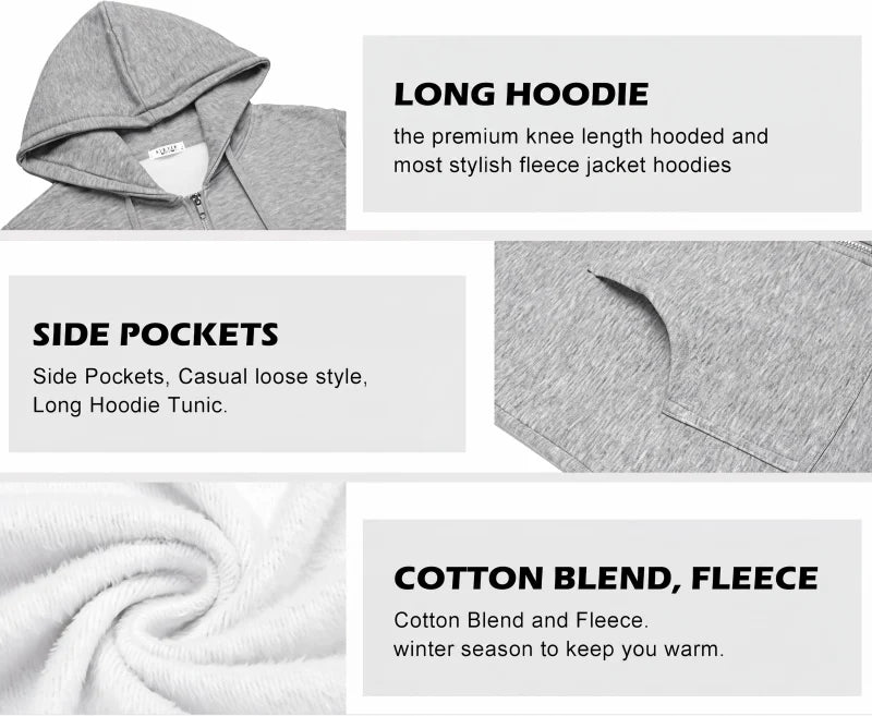 📢📢This Week's Special Price:$27.99!!🔥✨ Women's Zip-Up Fleece Hoodies