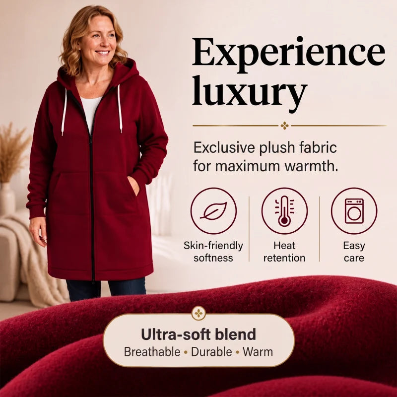 📢📢This Week's Special Price:$27.99!!🔥✨ Women's Zip-Up Fleece Hoodies