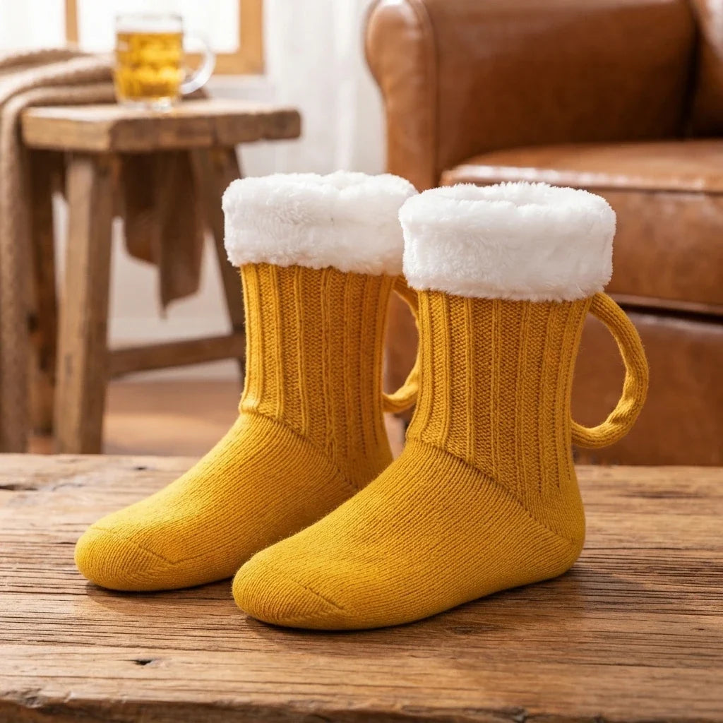 BrewBoot Mug Socks – Soft Warmth for Every Brew