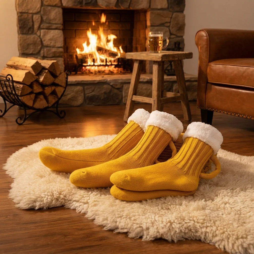 BrewBoot Mug Socks – Soft Warmth for Every Brew