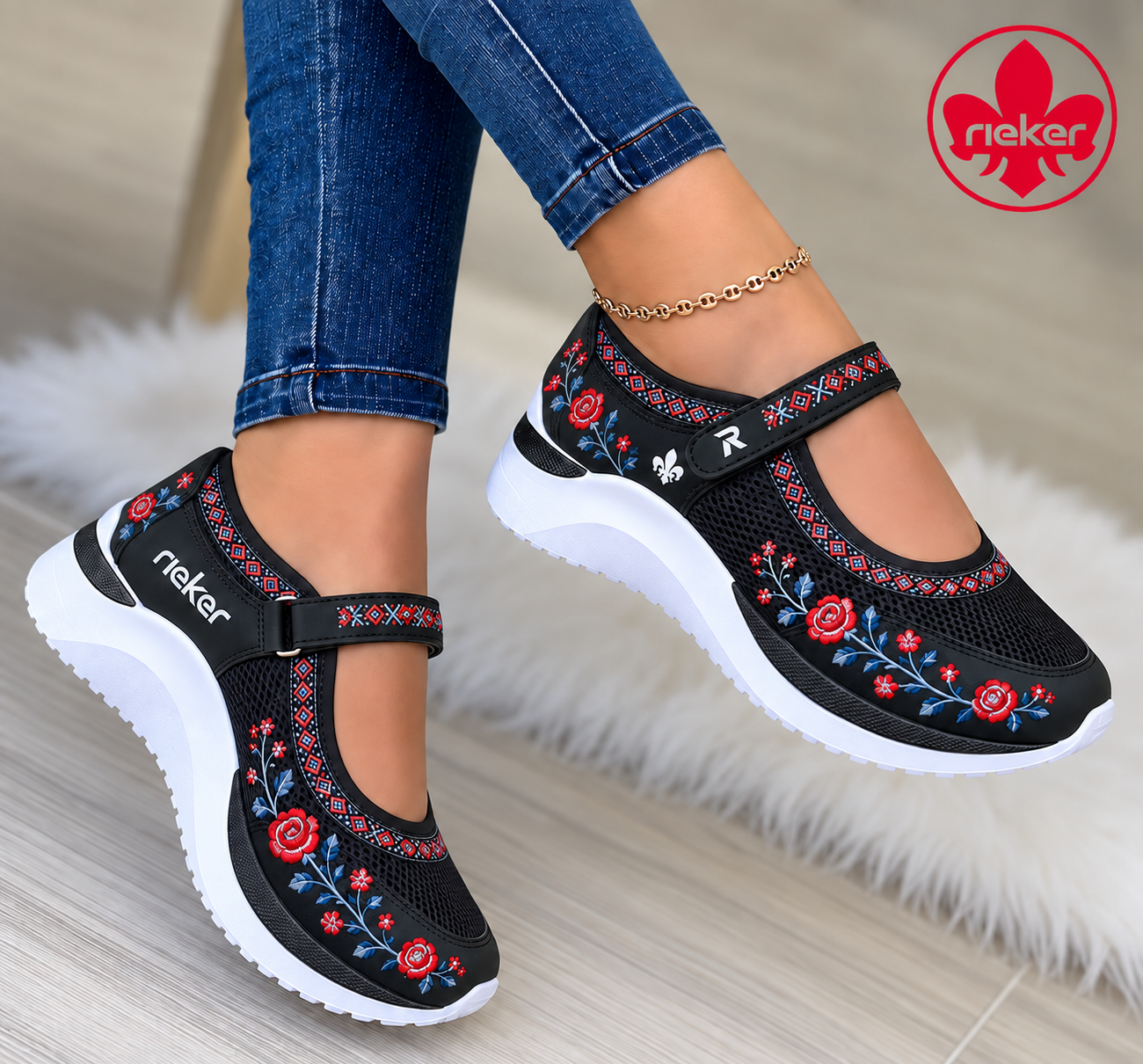 ORTOPEDYCZNE BUTY MASAŻOWE Rieker®